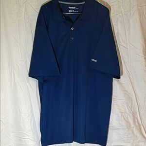 Reebok Golf Men's Blue Polo Shirt